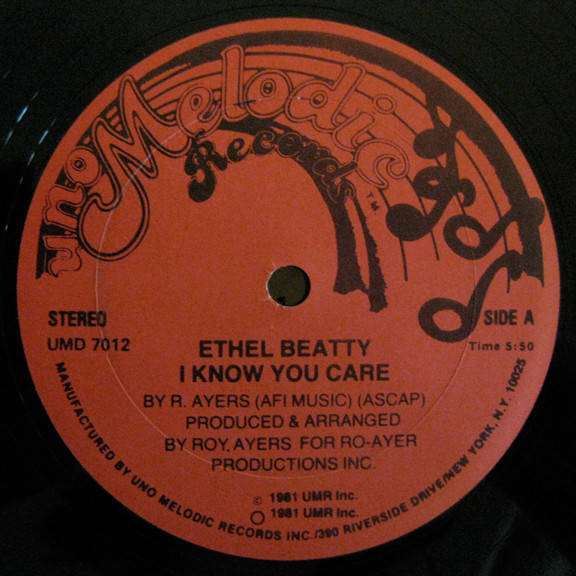 I Know You Care - Album Art