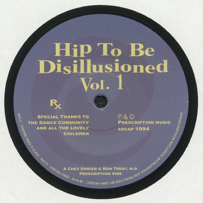 Chez Damier - Hip To Be Disillusioned Vol 1 (reissue) - Album Art