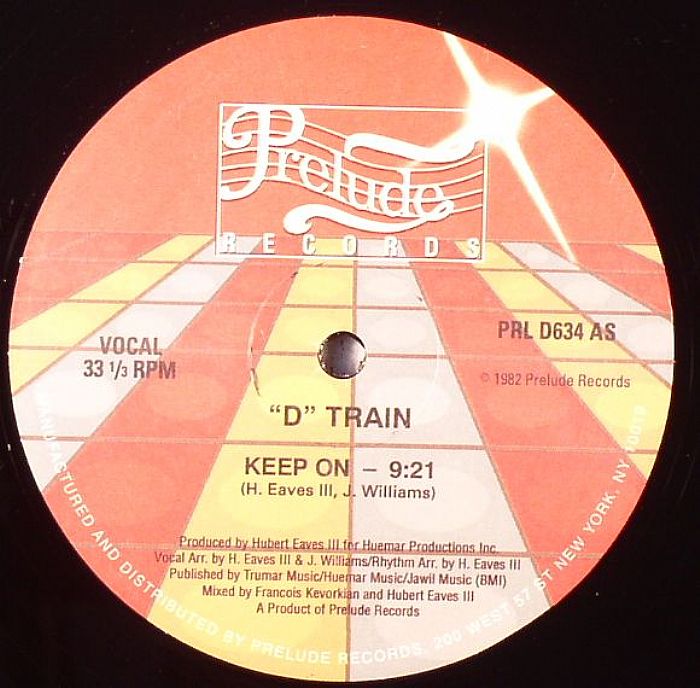 D-Train - Keep On - Album Art