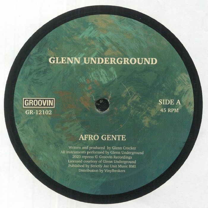 GLENN UNDERGROUND - Afro Gente - Album Art