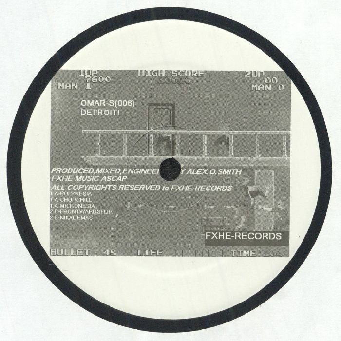 OMAR S - Detroit! - Album Art